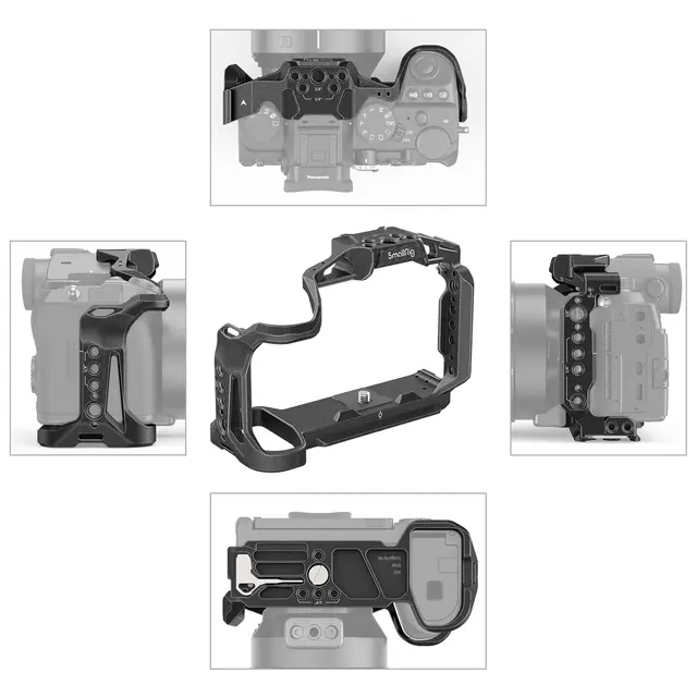 SmallRig 3790 Black Mamba Cage Kit For Panasonic Lumix S5 