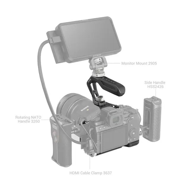 SmallRig 3790 Black Mamba Cage Kit For Panasonic Lumix S5 