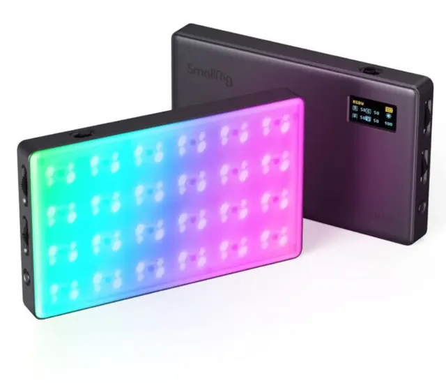 SmallRig RM120 Long-Battery-Life RGB Video Light 3808