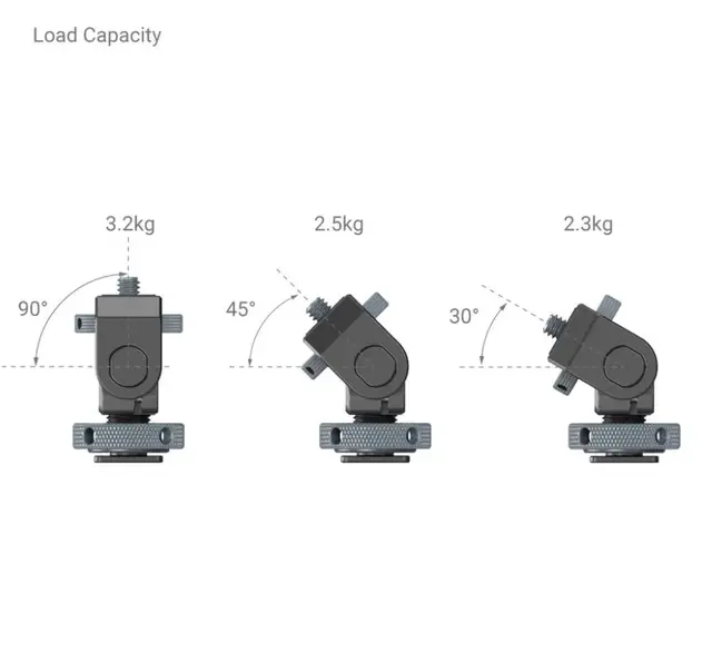 SmallRig 3809 Monitor Mount Lite Cold Sh Lettvekts monitorholder for blitssko 