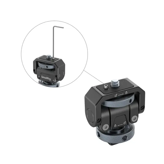 SmallRig 3809 Monitor Mount Lite Cold Sh Lettvekts monitorholder for blitssko 