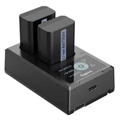 SmallRig 3818 NP-FW50 Battery/Charger Kt 2 stk NP-FW50 batterier m/lader