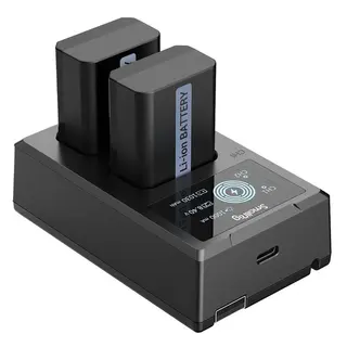 SmallRig 3818 NP-FW50 Battery/Charger Kt 2 stk NP-FW50 batterier m/lader