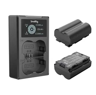 SmallRig 3822 NP-W235 Battery & Charger 2pk batterier til Fujifilm m/lader