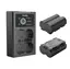 SmallRig 3822 NP-W235 Battery &amp; Charger USB-C Lader + 2stk batterier tilFujifilm