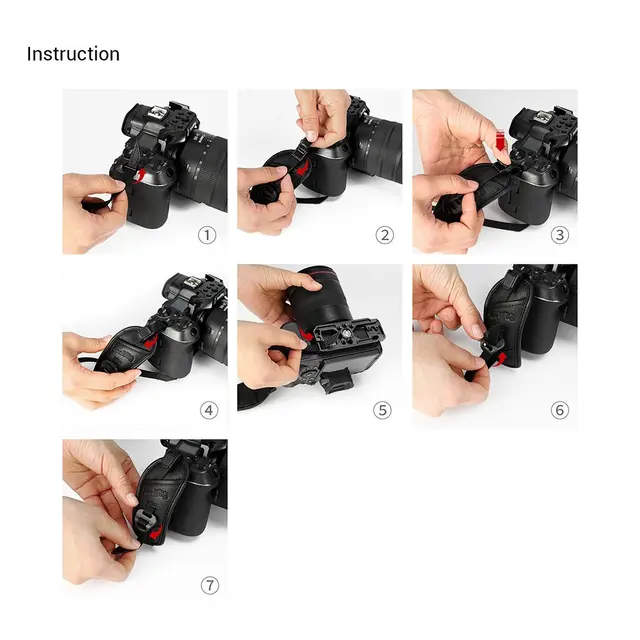 SmallRig 3848 Hand Strap Black Mamba 