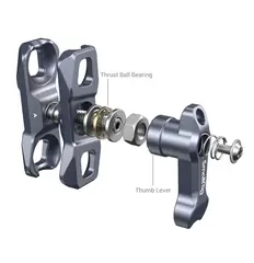 SmallRig 3873 Magic Arm Dual Ball Head Miniarm med to kule-ledd