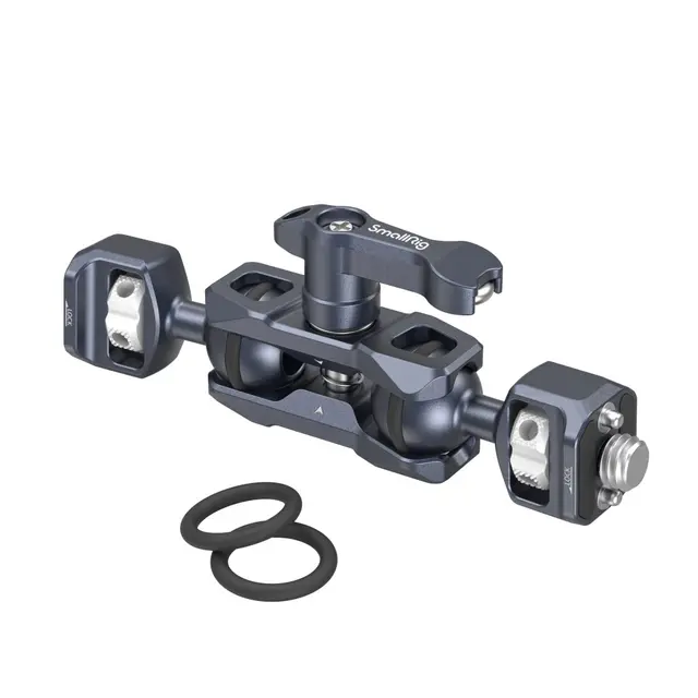 SmallRig 3874 Magic Arm Dual Ball Head 1/4"-20 Screw and ARRI Locating Screw 
