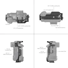 SmallRig 3884 Cage for Canon EOS R3 Kamerabur Arca Swiss