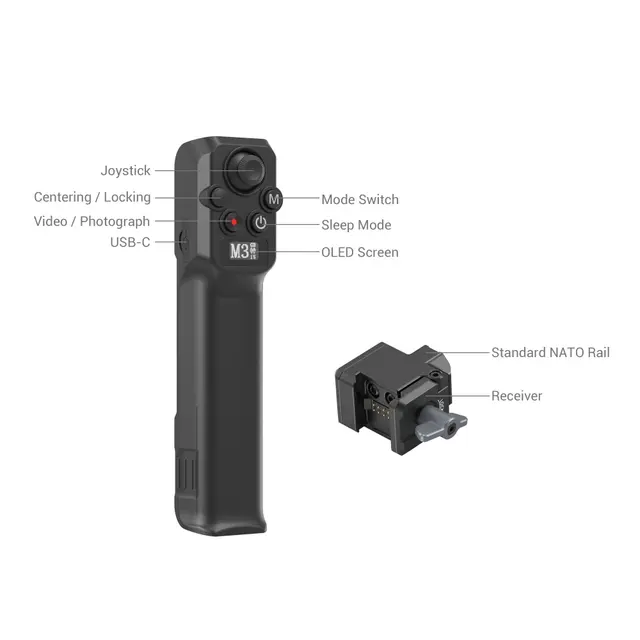 SmallRig 3920 Wireless Controller For DJI RS Series 