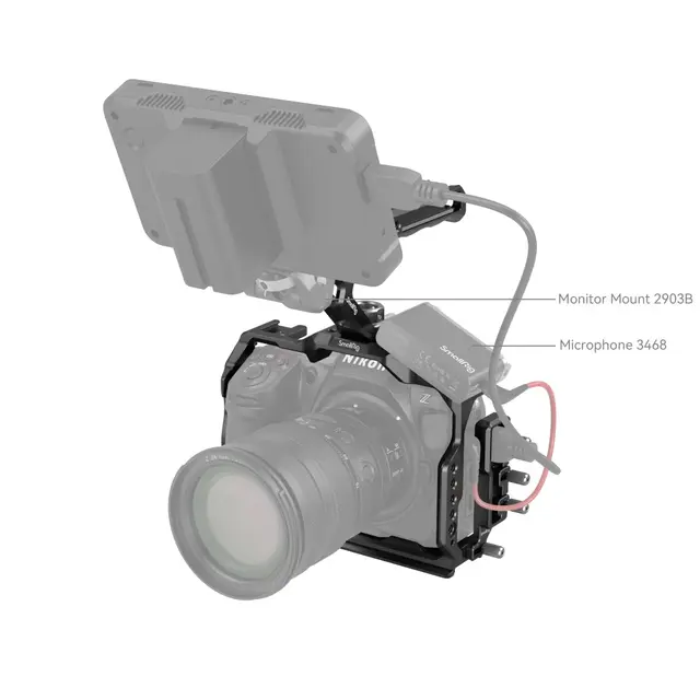 SmallRig 3941 Cage Kit For Nikon Z8 Kamerabur m/topphåndtak 