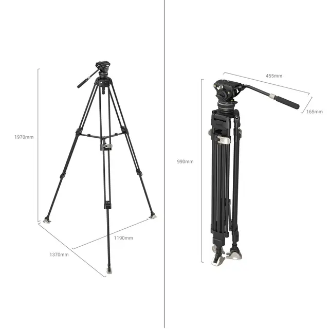 Smallrig FreeBlazer Carbon Fiber Tripod Kit