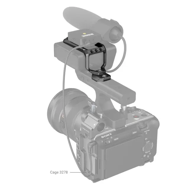 SmallRig 3990 Top Plate for Sony FX3 For Sony FX3/ FX30 SLR Unit 