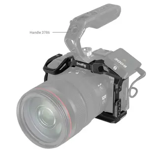 SmallRig 4004 Cage Black Mamba Canon R10 Kamerabur med mange festepunkter