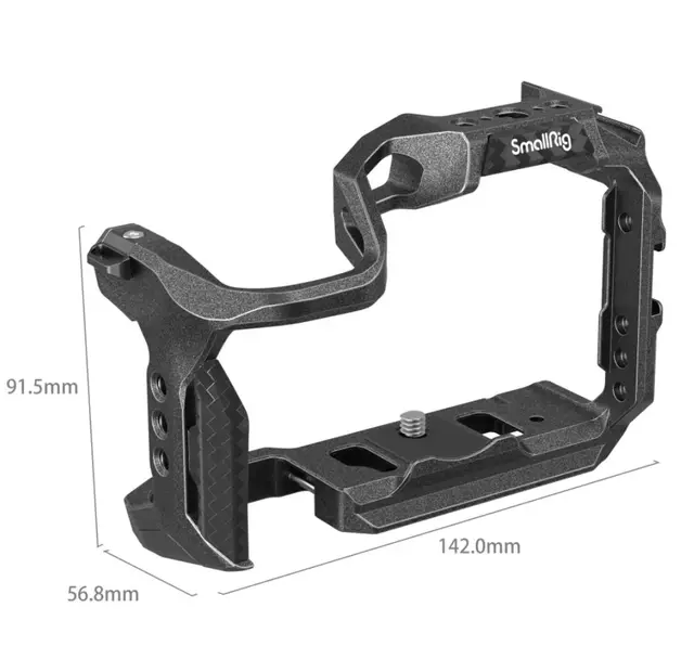 SmallRig 4004 Cage Black Mamba Canon R10 Kamerabur med mange festepunkter 