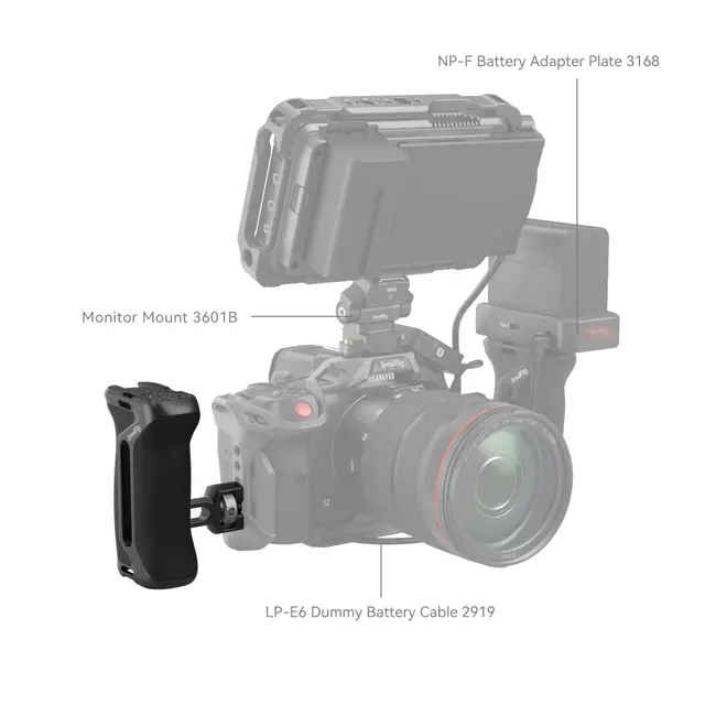 SmallRig 4016 Side Handle Arri mount Med Arri Locating feste 