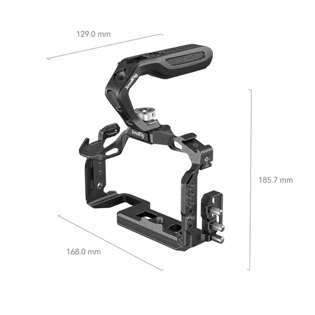 SmallRig 4024 Black Mamba Cage Kit For Panasonic Lumix S5 II og G9 II 
