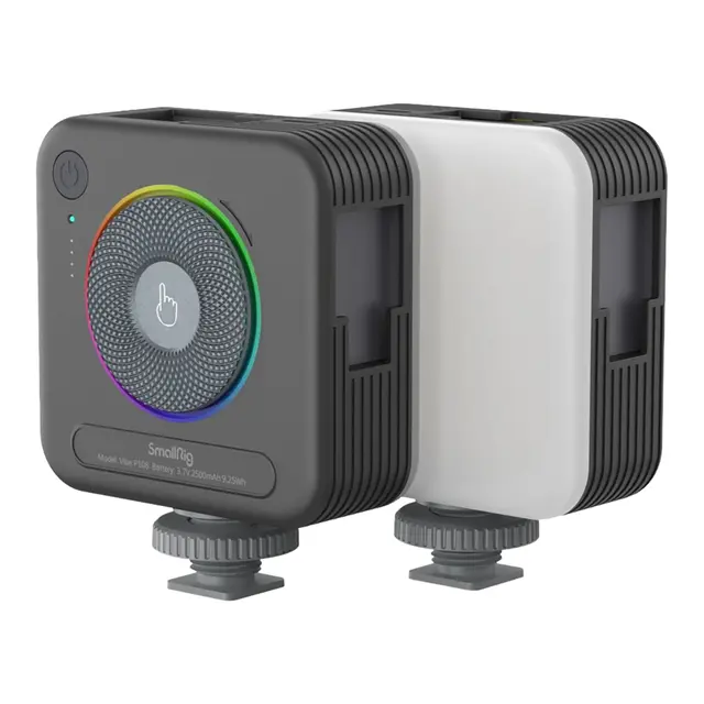 SmallRig 4055 Video Light Vibe P108 RGB LED-lys i lommeformat 