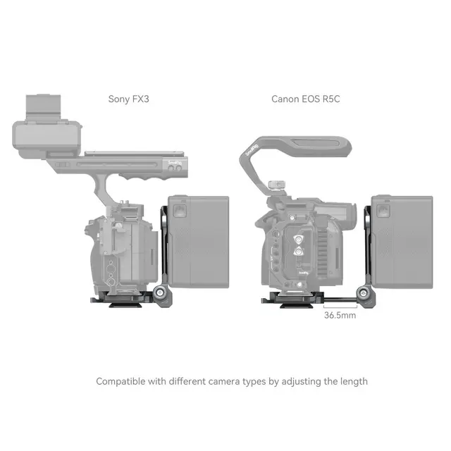 SmallRig 4064B Compact V-Mount Battery Mounting System 
