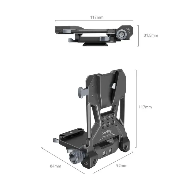 SmallRig 4064B Compact V-Mount Battery Mounting System 