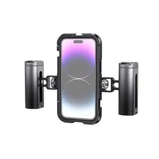 SmallRig 4078 Mobile Video Cage Kit Dual handheld bur for iPhone 14 Pro Max