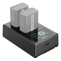 SmallRig 4081 Battery Charger NP-FW50 Dobbellader for Sony NP-FW50 batterier