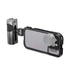 SmallRig 4100 Mobile Video Cage Kit Bur m/ sidegrep for iPhone 14 Pro