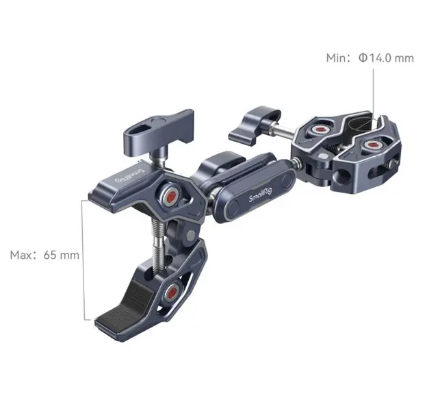 SmallRig Super Clamp with Double Crab-Shaped Clamps 4103