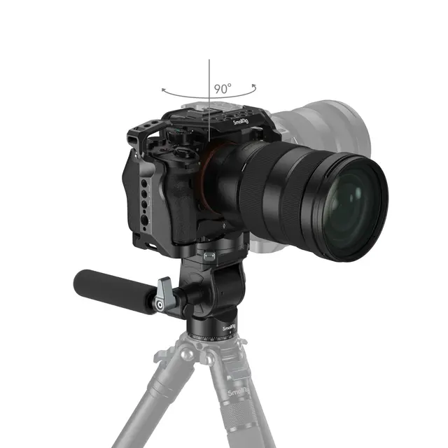 SmallRig 4104 Video Head m/Mount Plate For Vertical Shooting 