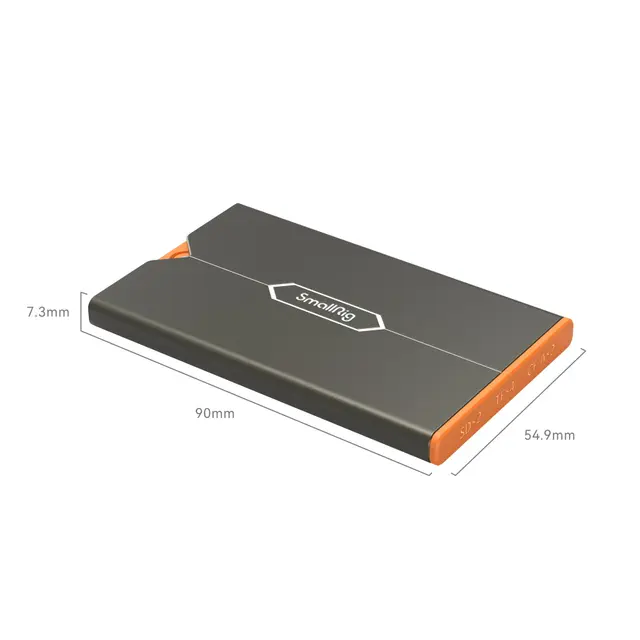 SmallRig 4107 Memory Card Case Minnekort etui for CF-A, SD og Micro SD 