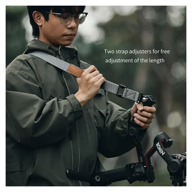 SmallRig 4118 Shoulder Strap For DJI RS 4/RS 4 Pro/RS 3/RS 3 Pro/RS 2 