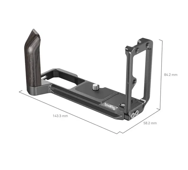 SmallRig 4137 L-Bracket Fujifilm X-T5 Vinkelskinne Arca Swiss 