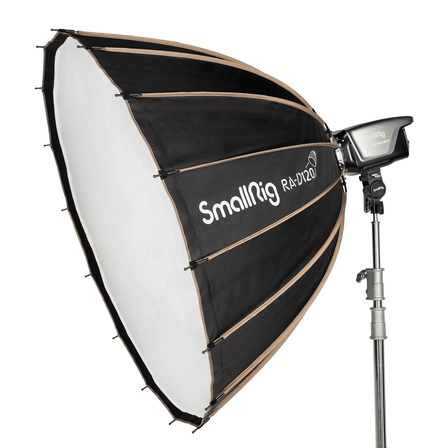 SmallRig 4140 RA-D120 Parabolic Softbox Parabolisk Softboks 120cm Bowens feste
