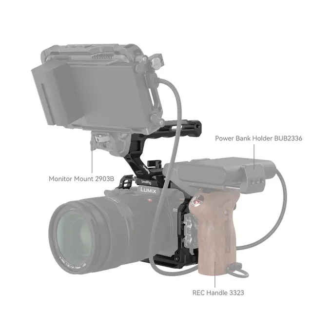 SmallRig 4143 Cage Kit S5 II Kamerabur Lumix G9 II / S5 II / S5 IIX 
