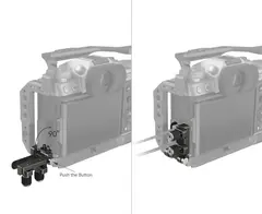 SmallRig 4147 Cable Clamp X-T5 HDMI/USB Kabelholder for kamerabur