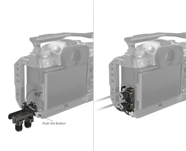 SmallRig HDMI & USB-C Cable Clamp for FUJIFILM X-T5 4147