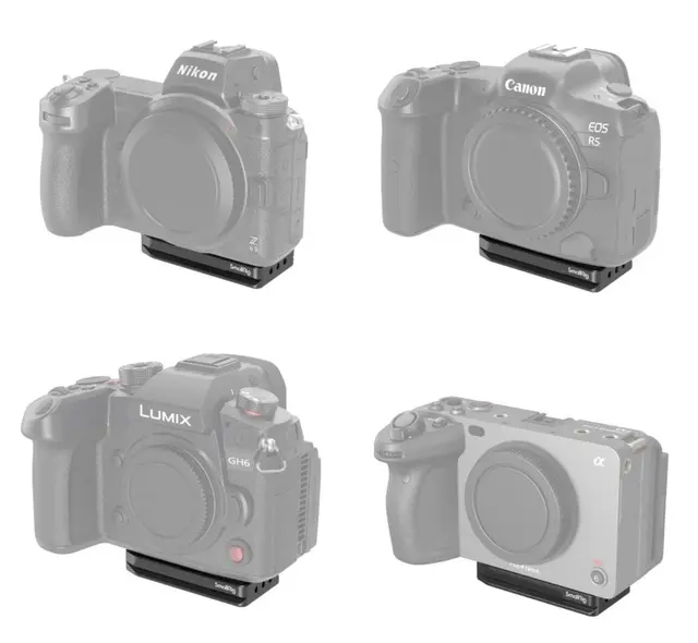 SmallRig Quick Release Mount Plate (Arca-Type Compatible) for AirTag