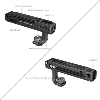 SmallRig 4153 Adjustable Top Handle ARRI Topph&#229;ndtak  med Arri-L&#229;sefeste