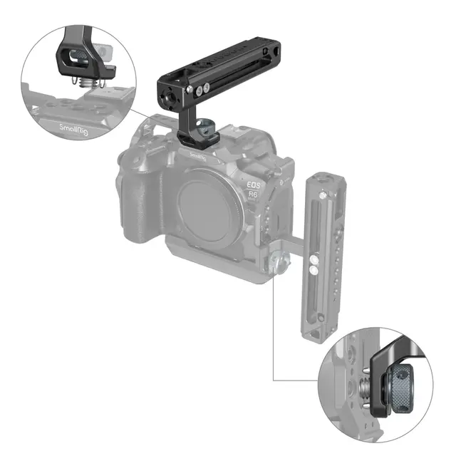 SmallRig 4153 Adjustable Top Handle ARRI Topphåndtak  med Arri-Låsefeste 