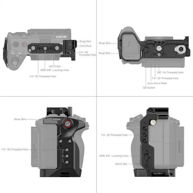 SmallRig 4183 Cage For Sony FX30 / FX3 