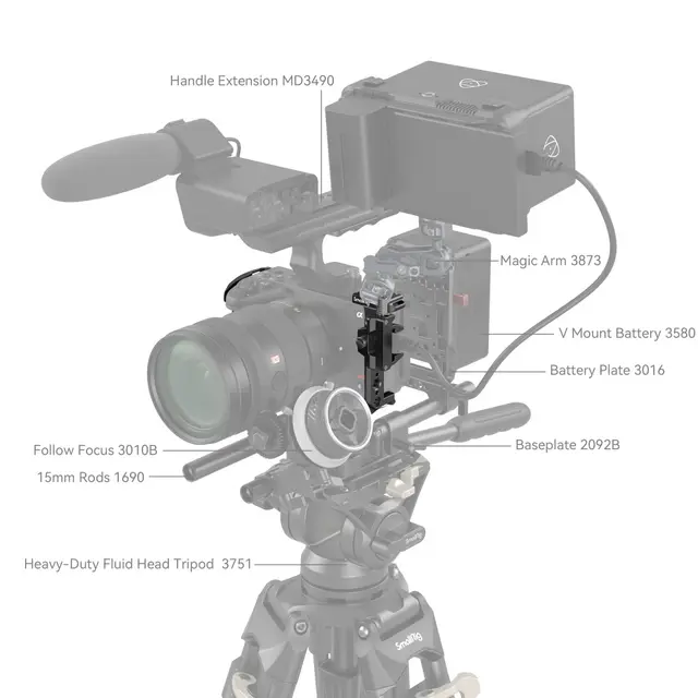 SmallRig 4183 Cage For Sony FX30 / FX3 