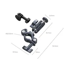 SmallRig 4191 Handlebar Mounting Clamp For Action Cameras