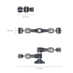 SmallRig 4194 Magic Arm m/Rosette Gear7&quot;