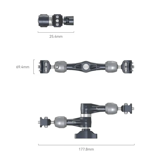SmallRig 4194 Magic Arm m/Rosette Gear7" 