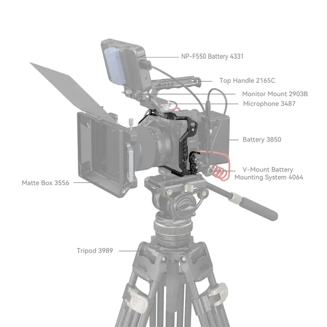 SmallRig 4201 Cage Kit GFX 100 II For Fujifilm GFX100 II 