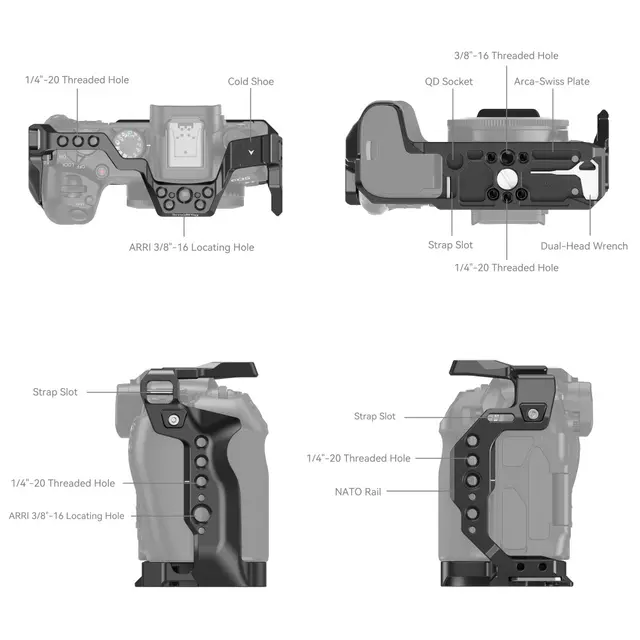 SmallRig 4212 Cage For Canon EOS R8 
