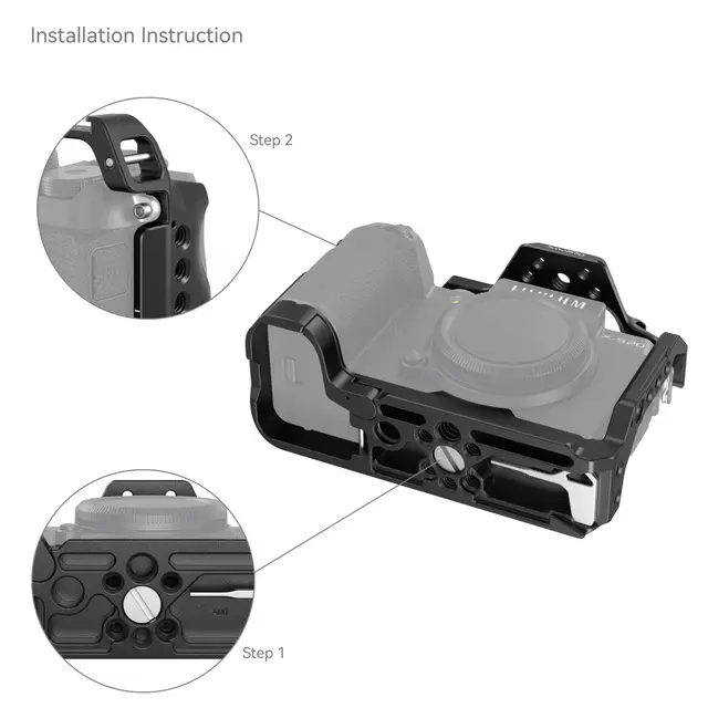 SmallRig 4230 Cage For Fujifilm X-S20 Kamerabur med mange festepunkter 