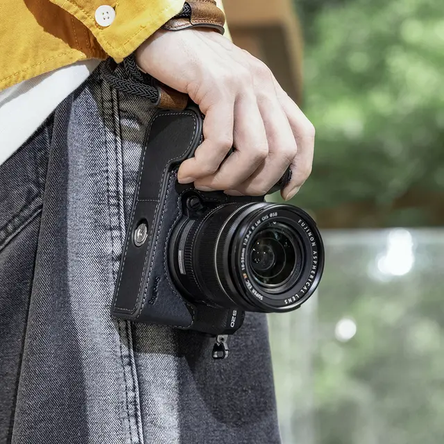 SmallRig 4232 Camera Leather Case X-S20 Halv skinn-veske Fujifilm X-S20 