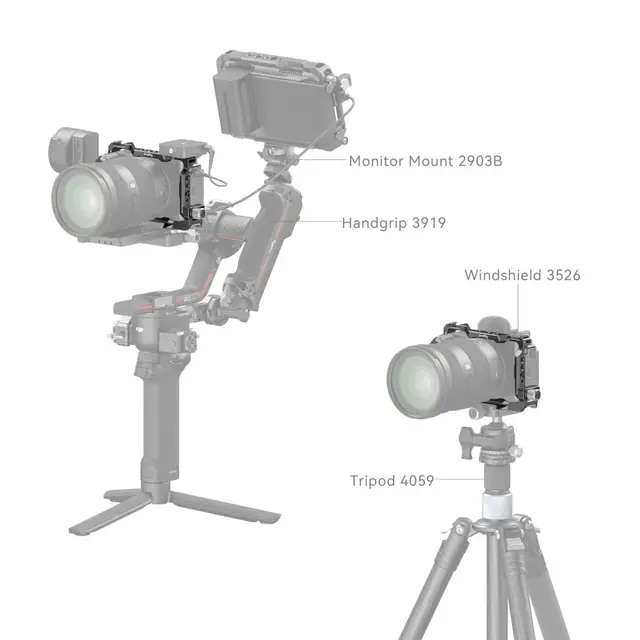 SmallRig 4257 Cage Kit For Sony ZV-E1 