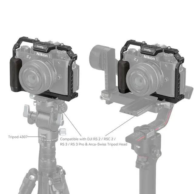 SmallRig 4261 Cage for Nikon Zf Kamerabur med festepunkter 